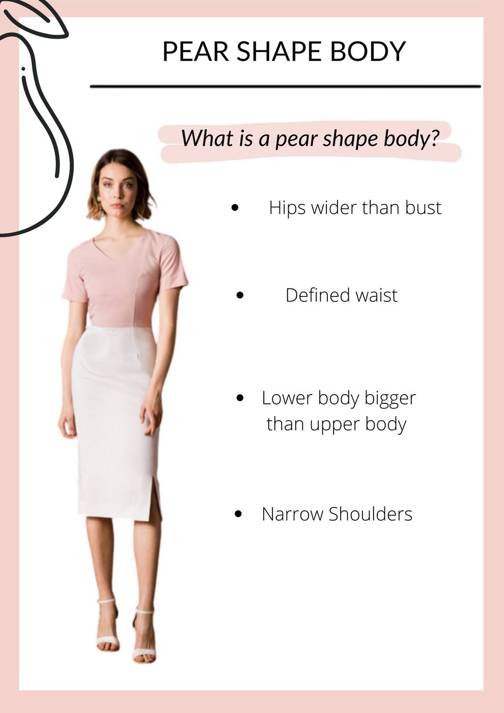 Will crop top and high waist skirt look good on pear shaped girl? - Quora